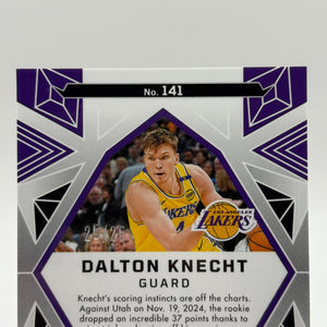 2024-25 Panini Obsidian Dalton Knecht RC Electric Etch Green /25 BOOK END Lakers FRENLY BRICKS - Open 7 Days