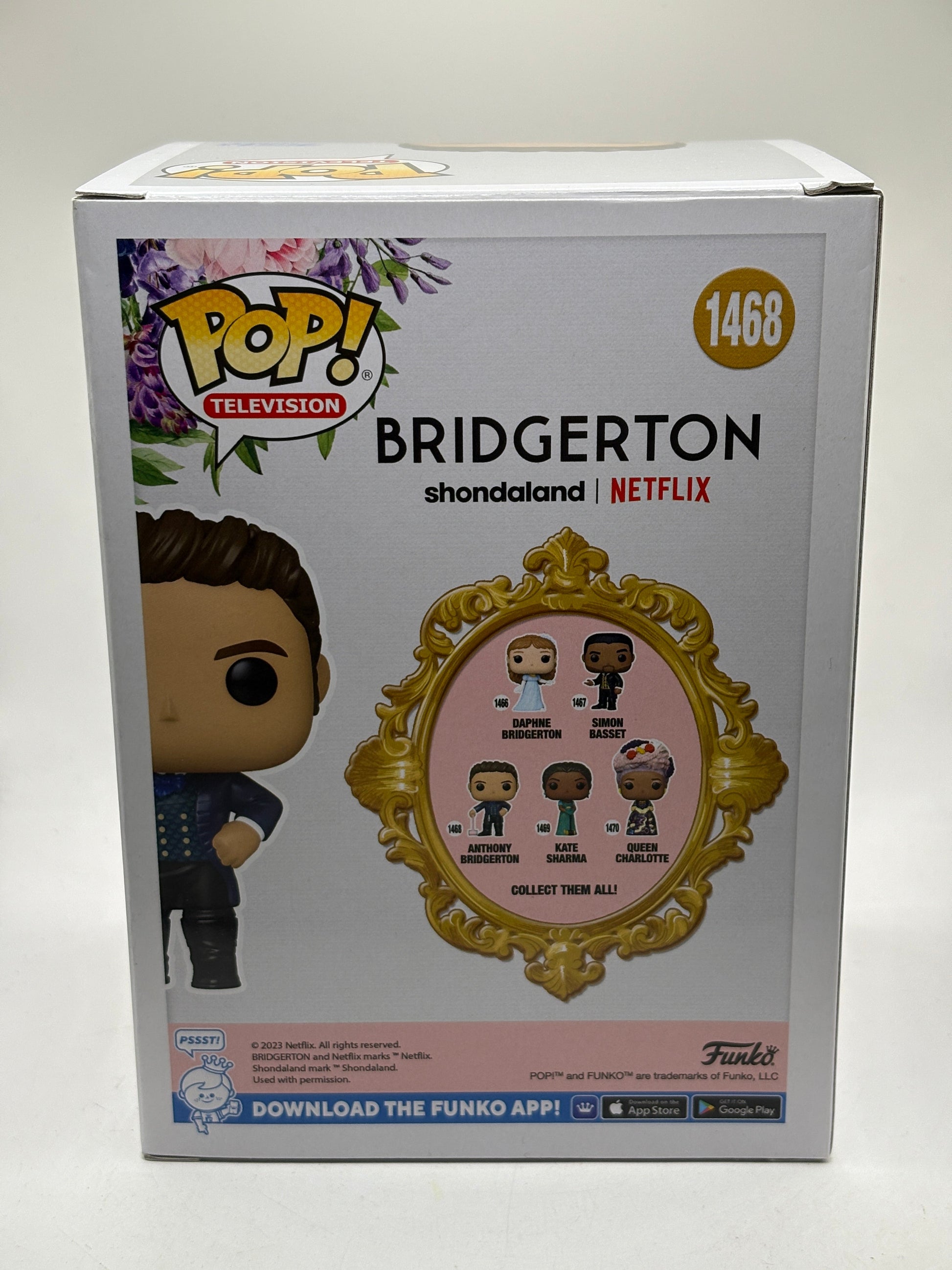 Funko POP! Television Bridgerton #1468 Anthony Bridgerton Vinyl Figure FRENLY BRICKS - Open 7 Days