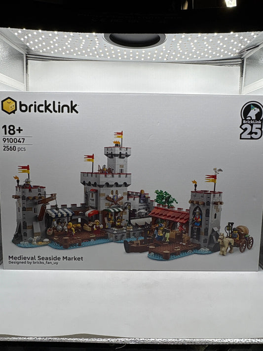 Lego Bricklink 910047 Medieval Seaside Market Brand New Sealed Set FRENLY BRICKS - Open 7 Days