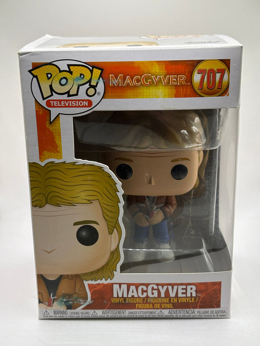 Funko POP! Television MacGyver #707 MacGyver Vinyl Figure FRENLY BRICKS - Open 7 Days