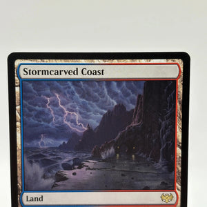 Magic The Gathering - Stormcarved Coast Rare Land #265/277 VOW LP FRENLY BRICKS - Open 7 Days