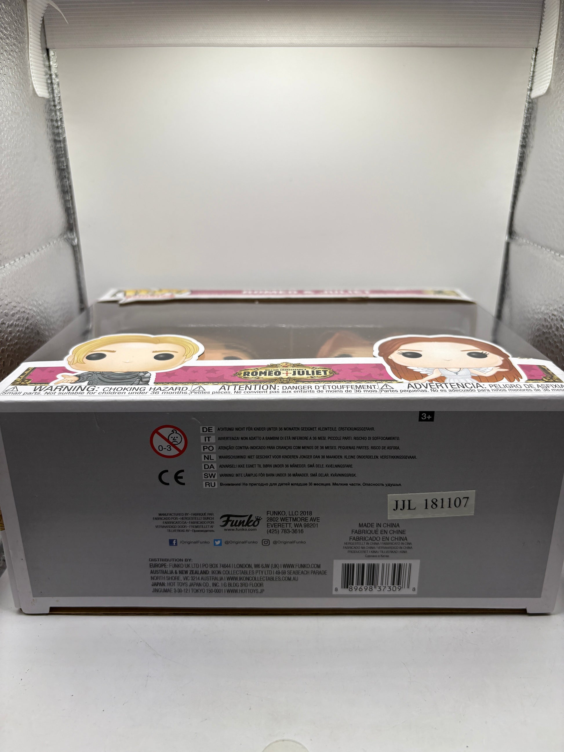 Funko POP! Movies Romeo & Juliet 2 Pack Vinyl Figures 2018 FRENLY BRICKS - Open 7 Days