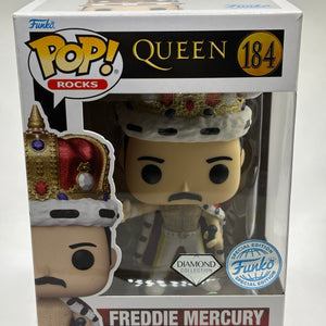 Funko POP! Rocks Queen #184 Freddie Mercury Diamond Special Edition FRENLY BRICKS - Open 7 Days