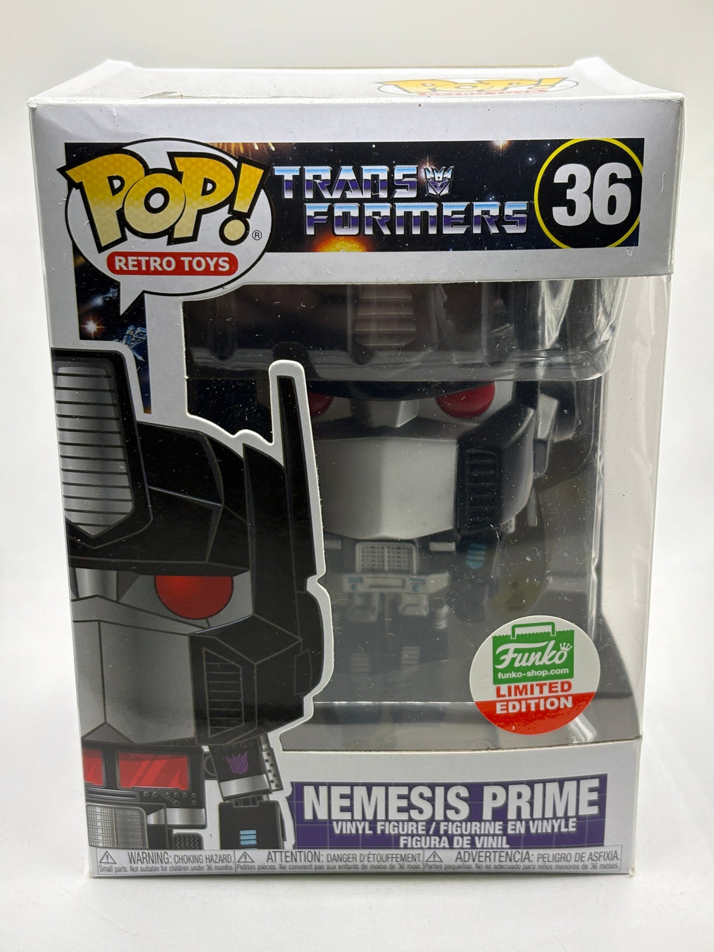 Funko POP! Retro Toys Transformers #36 Nemesis Prime Limited Edition FRENLY BRICKS - Open 7 Days