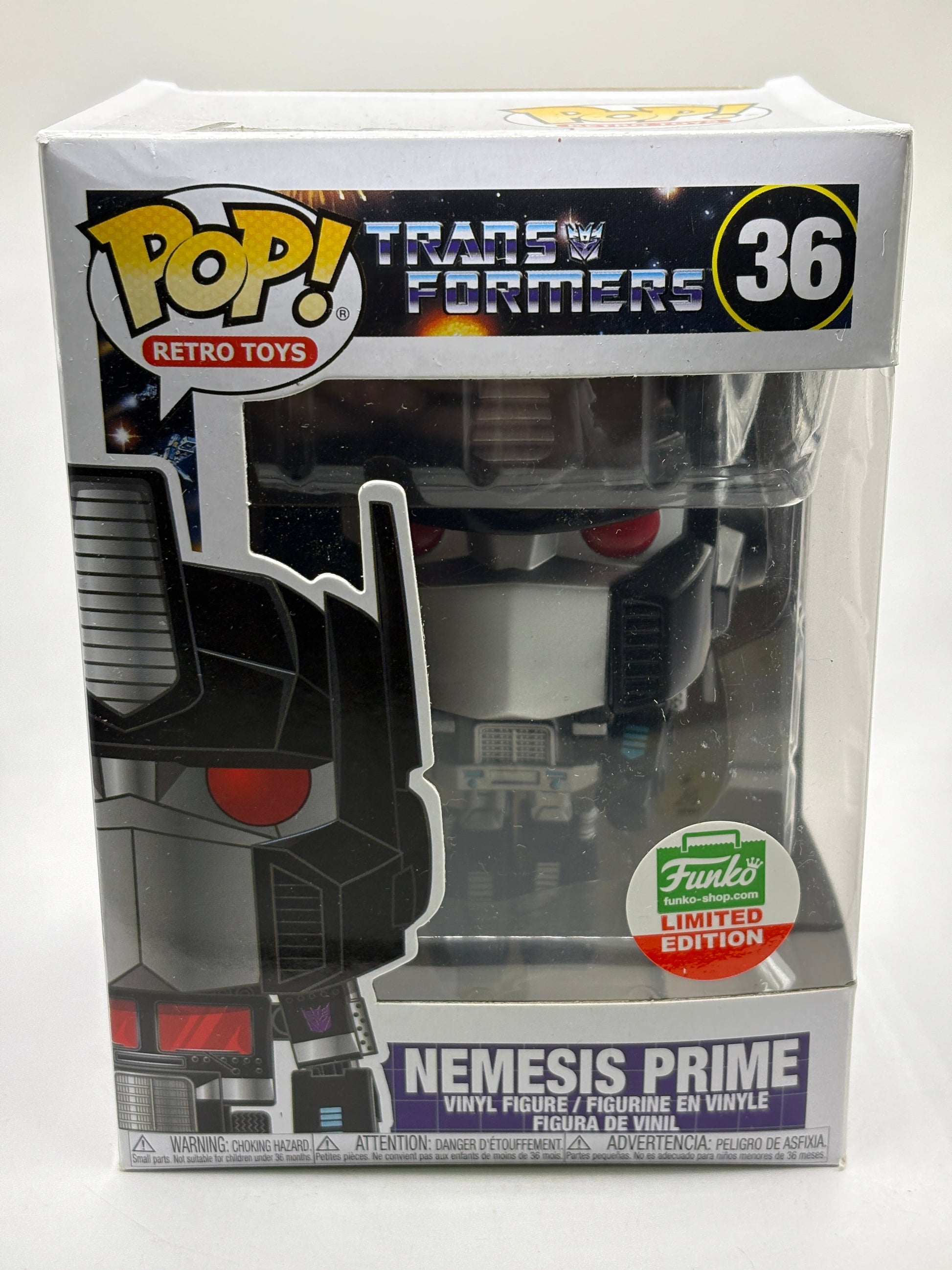 Funko POP! Retro Toys Transformers #36 Nemesis Prime Limited Edition FRENLY BRICKS - Open 7 Days