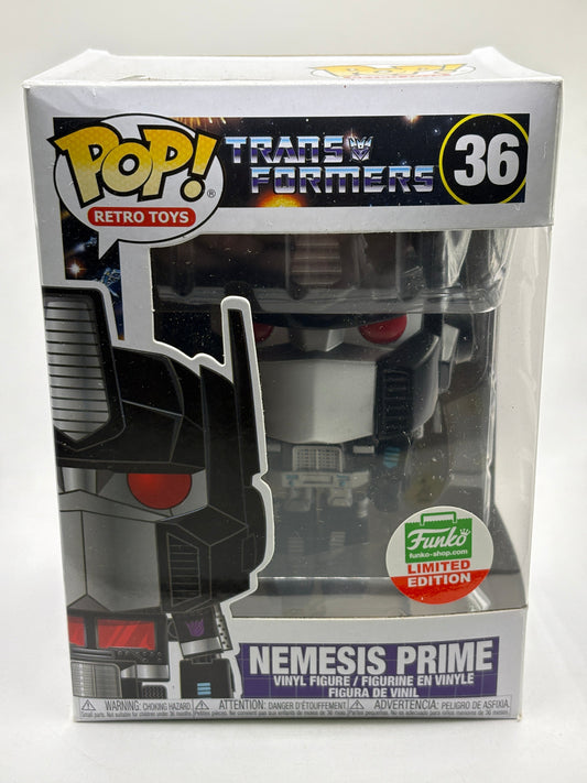 Funko POP! Retro Toys Transformers #36 Nemesis Prime Limited Edition FRENLY BRICKS - Open 7 Days