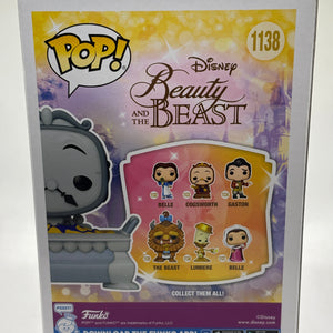 Funko POP! Beauty and the Beast #1138 Cogsworth Limited Chase FRENLY BRICKS - Open 7 Days