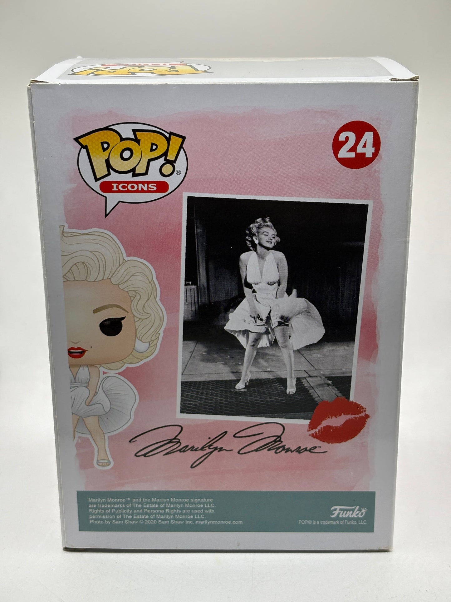 Funko POP! Icons Marilyn Monroe #24 Marilyn Monroe Vinyl Figure FRENLY BRICKS - Open 7 Days