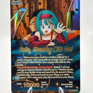 Dragon Ball Super Masters - Bulla, Shopping with Dad BT29-105 SLR FRENLY BRICKS - Open 7 Days