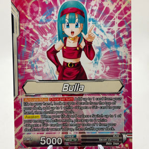 Dragon Ball Super Masters - Bulla, Shopping with Dad BT29-105 SLR FRENLY BRICKS - Open 7 Days