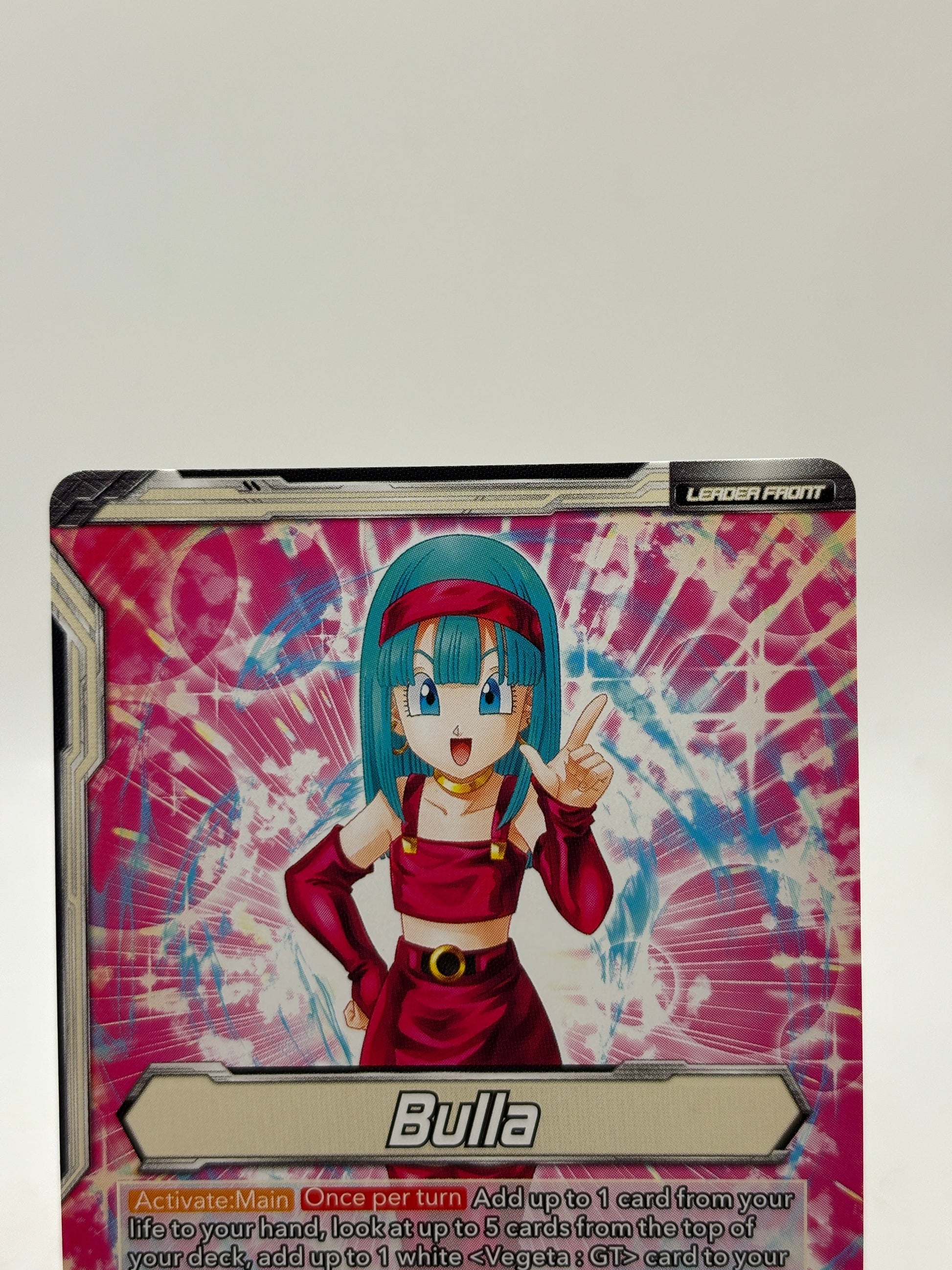 Dragon Ball Super Masters - Bulla, Shopping with Dad BT29-105 SLR FRENLY BRICKS - Open 7 Days
