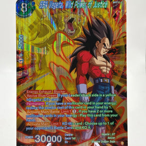 Dragon Ball Super Masters - SS4 Vegeta, Wild Power of Justice BT25-133 SPR FRENLY BRICKS - Open 7 Days