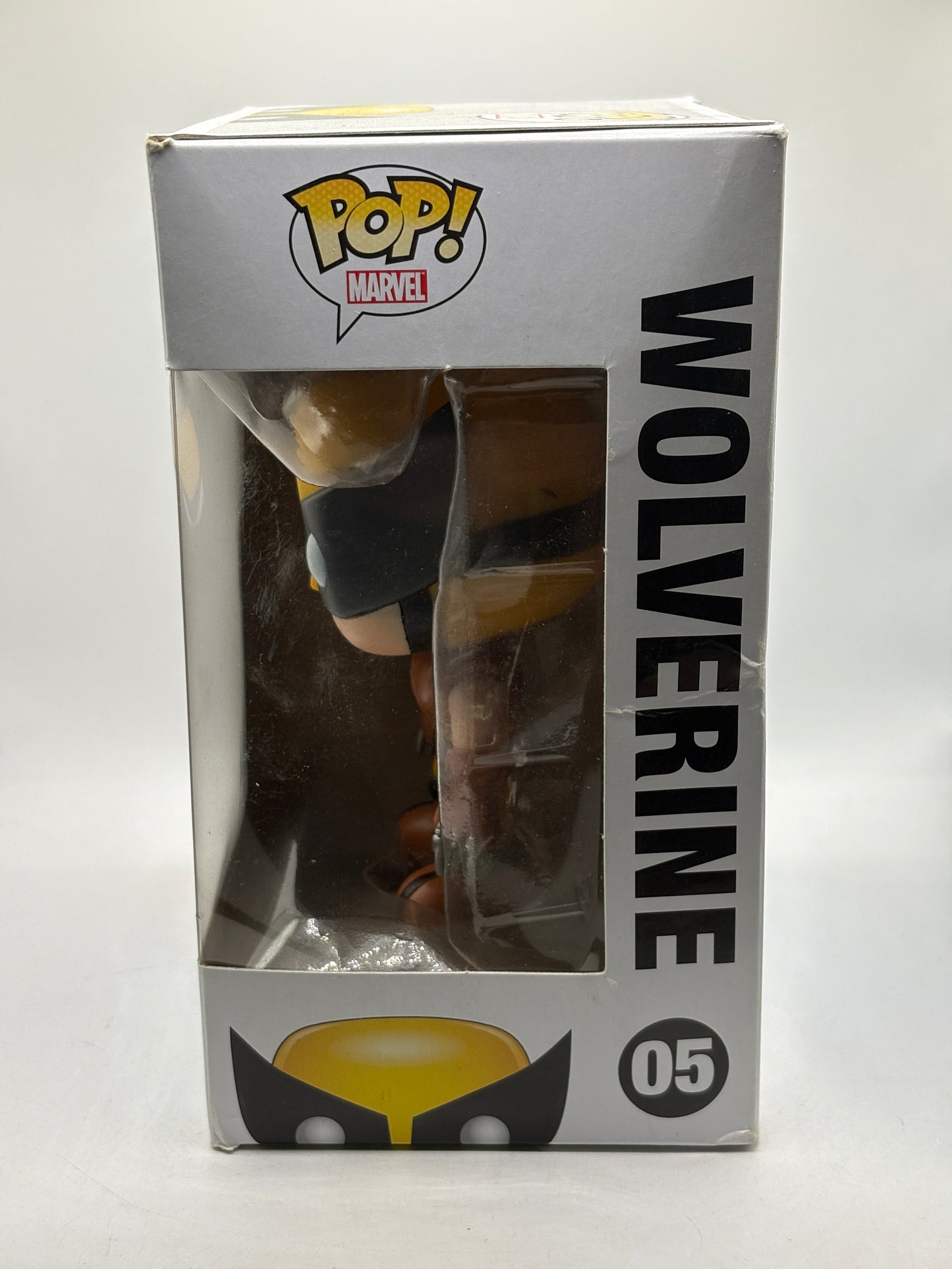 Funko POP! Marvel Universe #05 Wolverine Vinyl Bobble Head *Box Damage FRENLY BRICKS - Open 7 Days