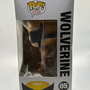 Funko POP! Marvel Universe #05 Wolverine Vinyl Bobble Head *Box Damage FRENLY BRICKS - Open 7 Days