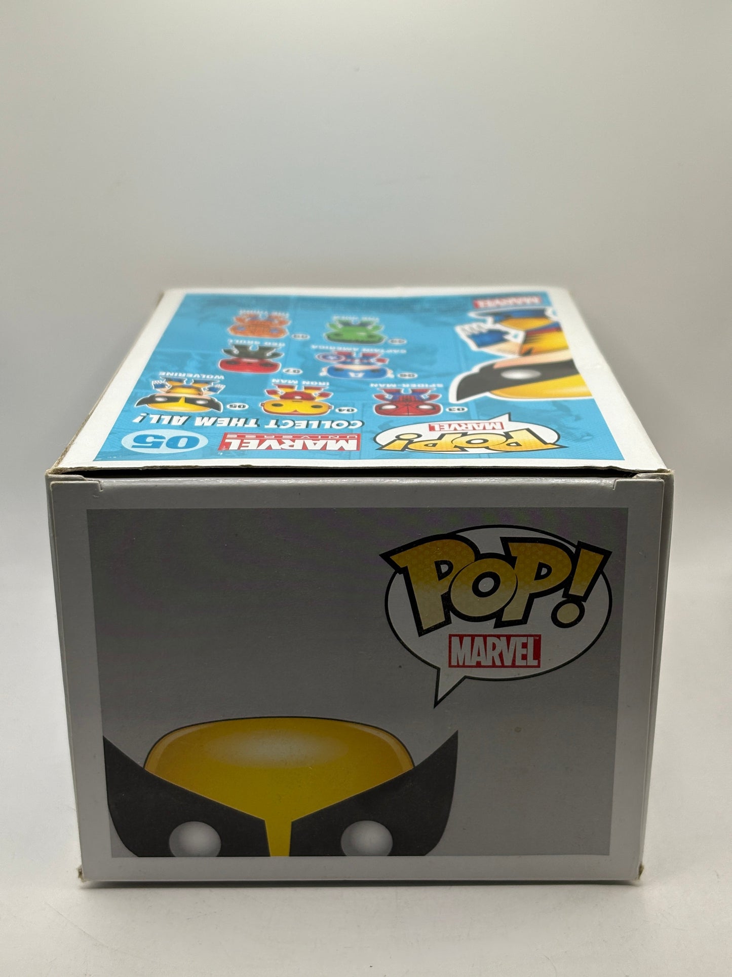 Funko POP! Marvel Universe #05 Wolverine Vinyl Bobble Head *Box Damage FRENLY BRICKS - Open 7 Days