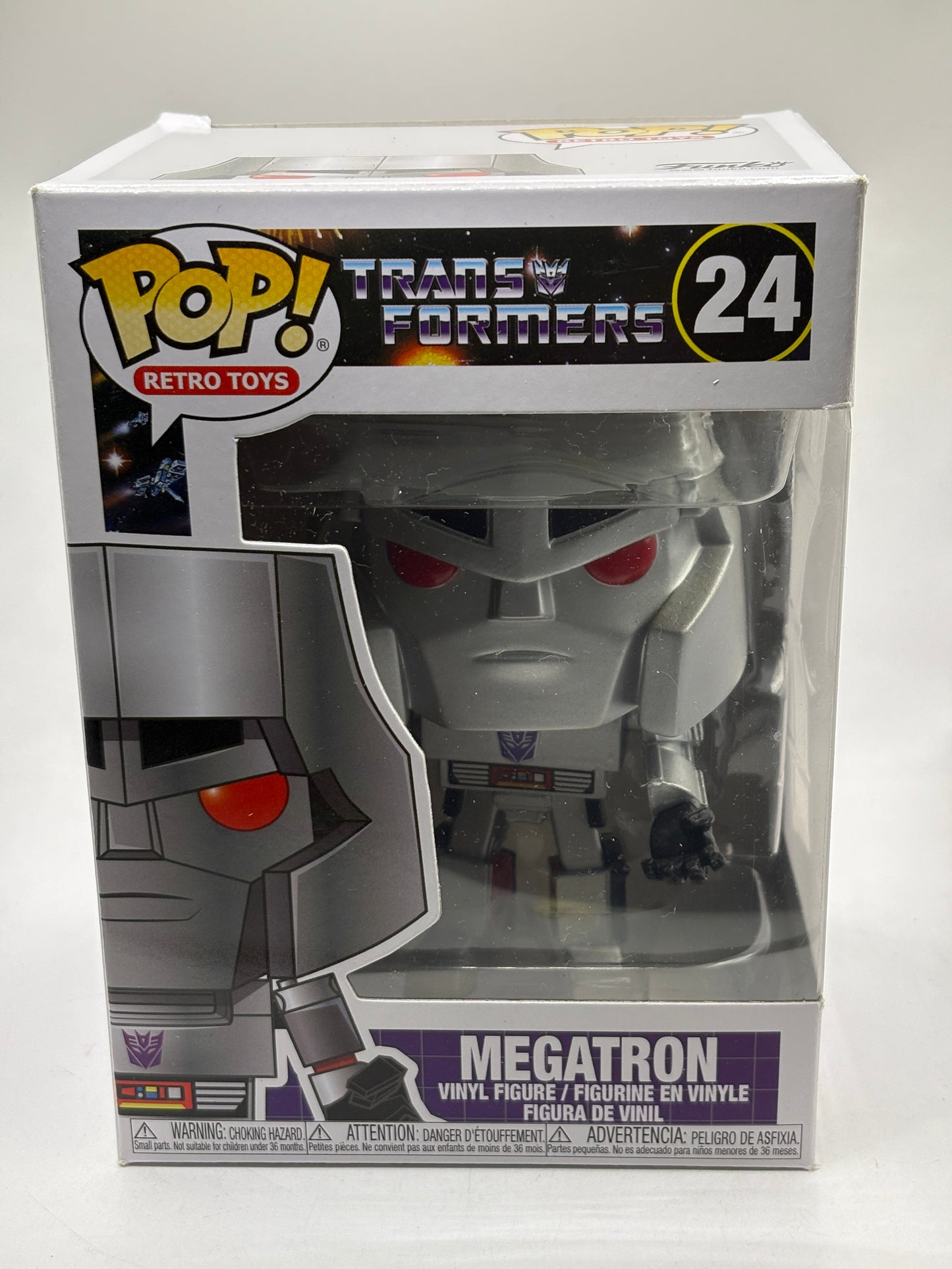 Funko POP! Retro Toys Transformers #24 Megatron Vinyl Figure FRENLY BRICKS - Open 7 Days