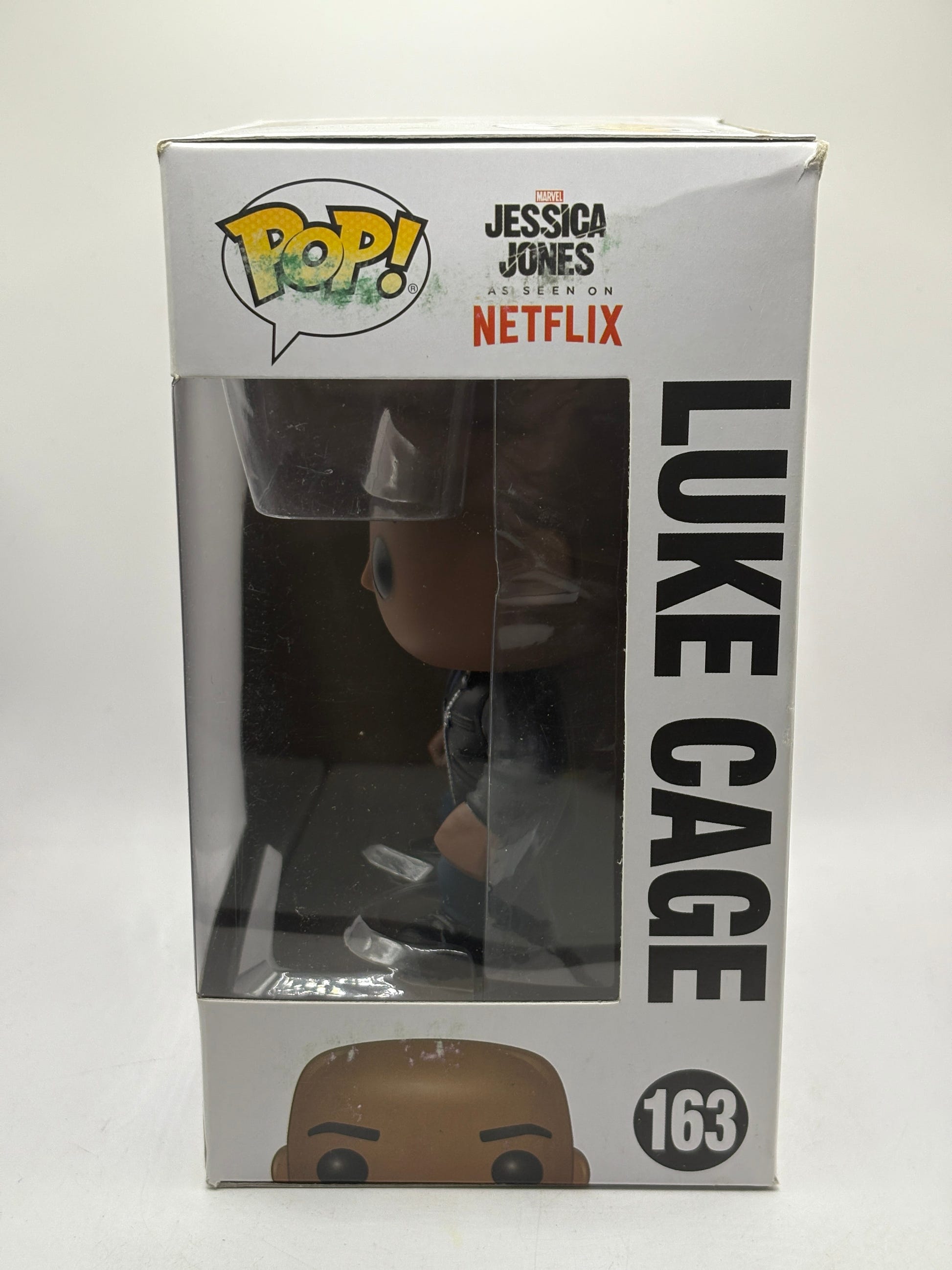 Funko POP! Marvel Jessica Jones #163 Luke Cage Vinyl Bobble Head FRENLY BRICKS - Open 7 Days image 2