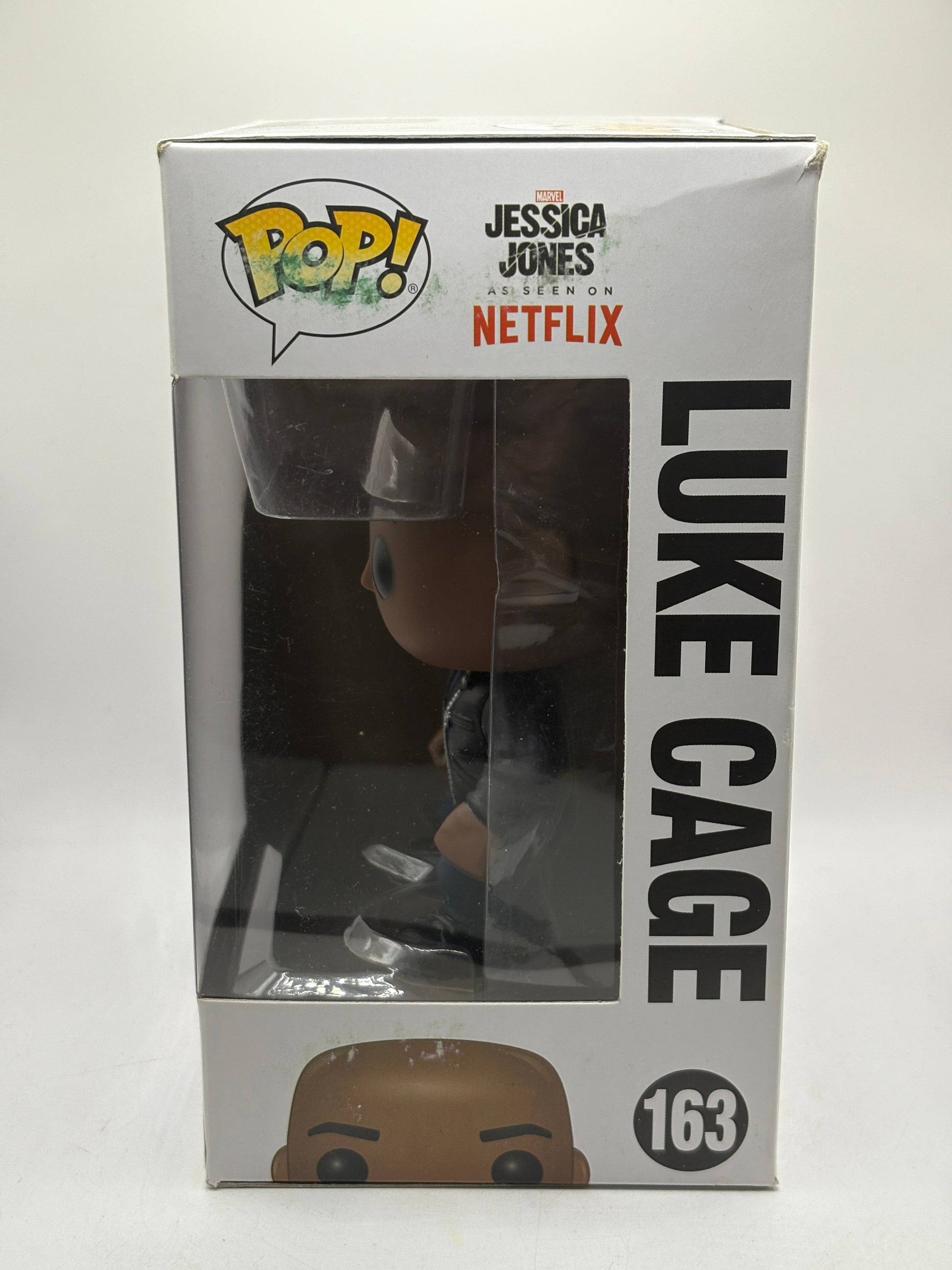 Funko POP! Marvel Jessica Jones #163 Luke Cage Vinyl Bobble Head FRENLY BRICKS - Open 7 Days