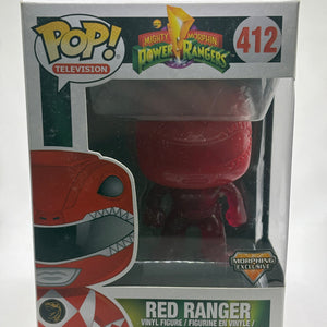 Funko POP! Power Rangers #412 Red Ranger Morphing Exclusive FRENLY BRICKS - Open 7 Days