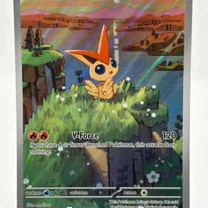 Pokemon TCG SVP Promos - Victini SVP208 Black Star Promo Illustration Rare NM FRENLY BRICKS - Open 7 Days