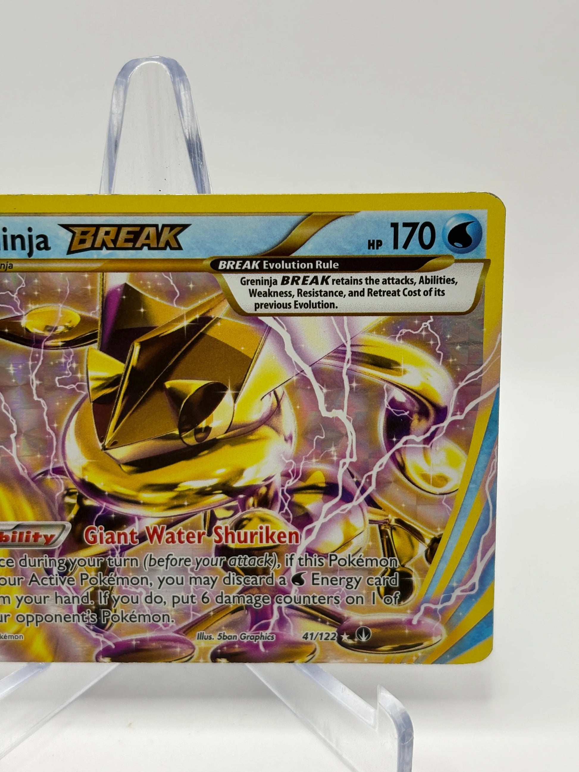 Pokemon TCG Breakpoint - Greninja Break 41/122 MP See Pics FRENLY BRICKS - Open 7 Days