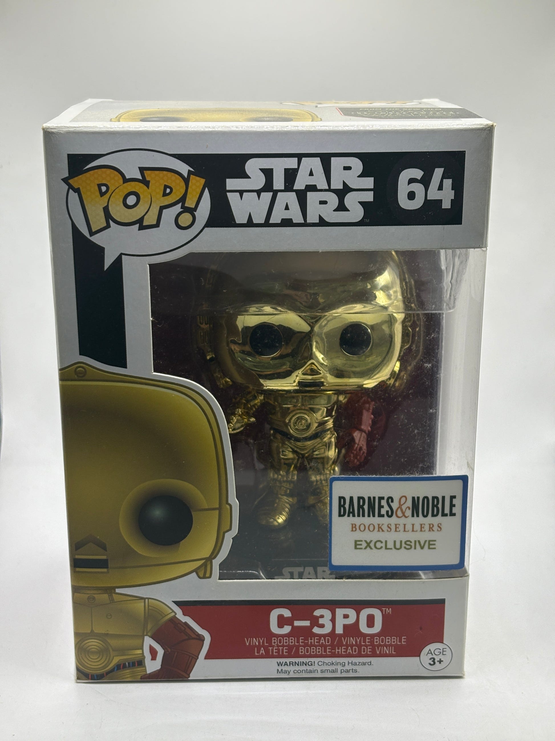 Funko POP! Star Wars #64 C-3PO Barnes & Noble Exclusive FRENLY BRICKS - Open 7 Days image 1