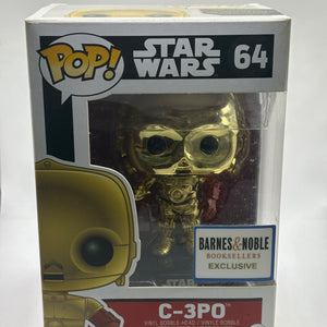 Funko POP! Star Wars #64 C-3PO Barnes & Noble Exclusive FRENLY BRICKS - Open 7 Days