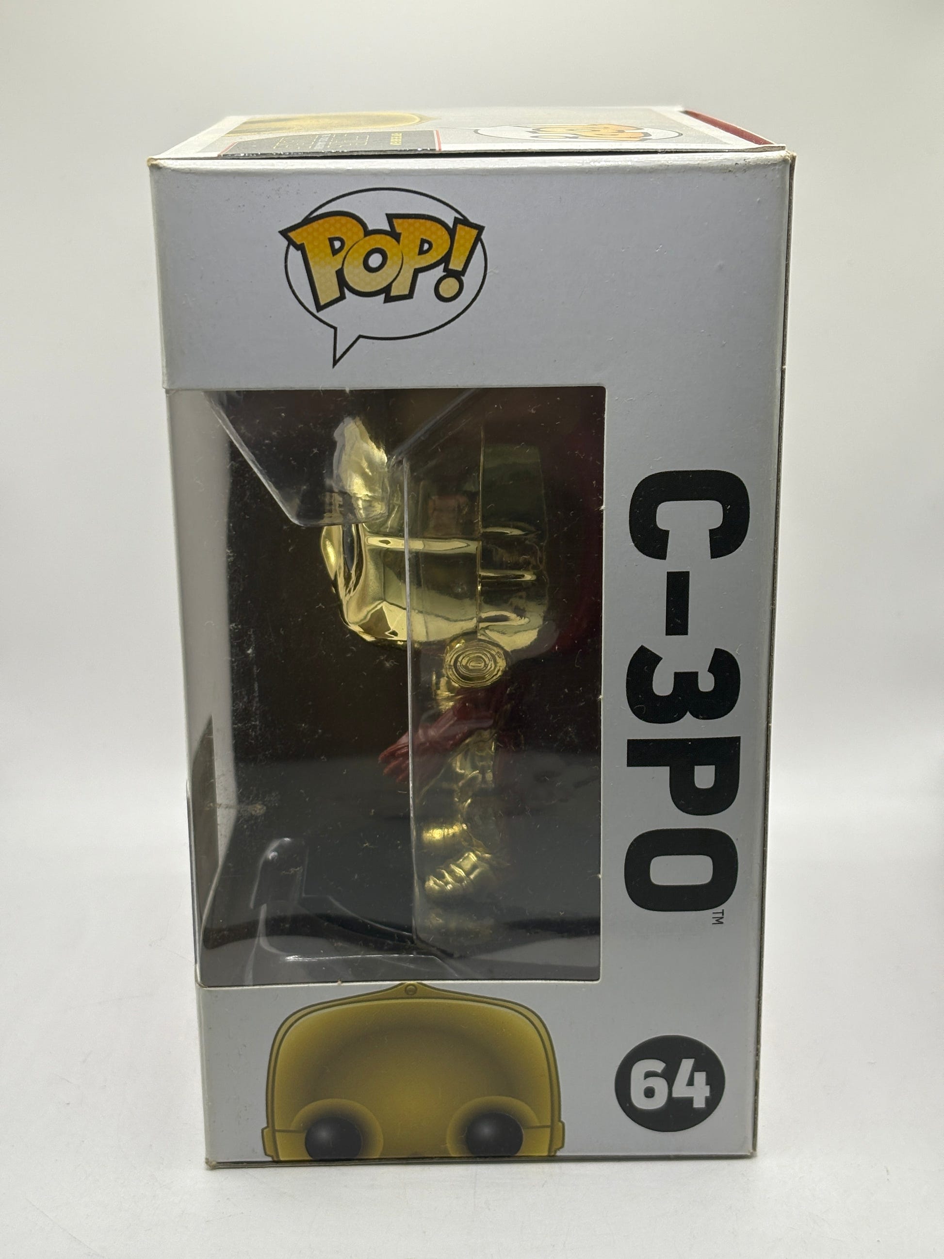 Funko POP! Star Wars #64 C-3PO Barnes & Noble Exclusive FRENLY BRICKS - Open 7 Days image 2