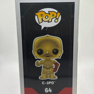 Funko POP! Star Wars #64 C-3PO Barnes & Noble Exclusive FRENLY BRICKS - Open 7 Days