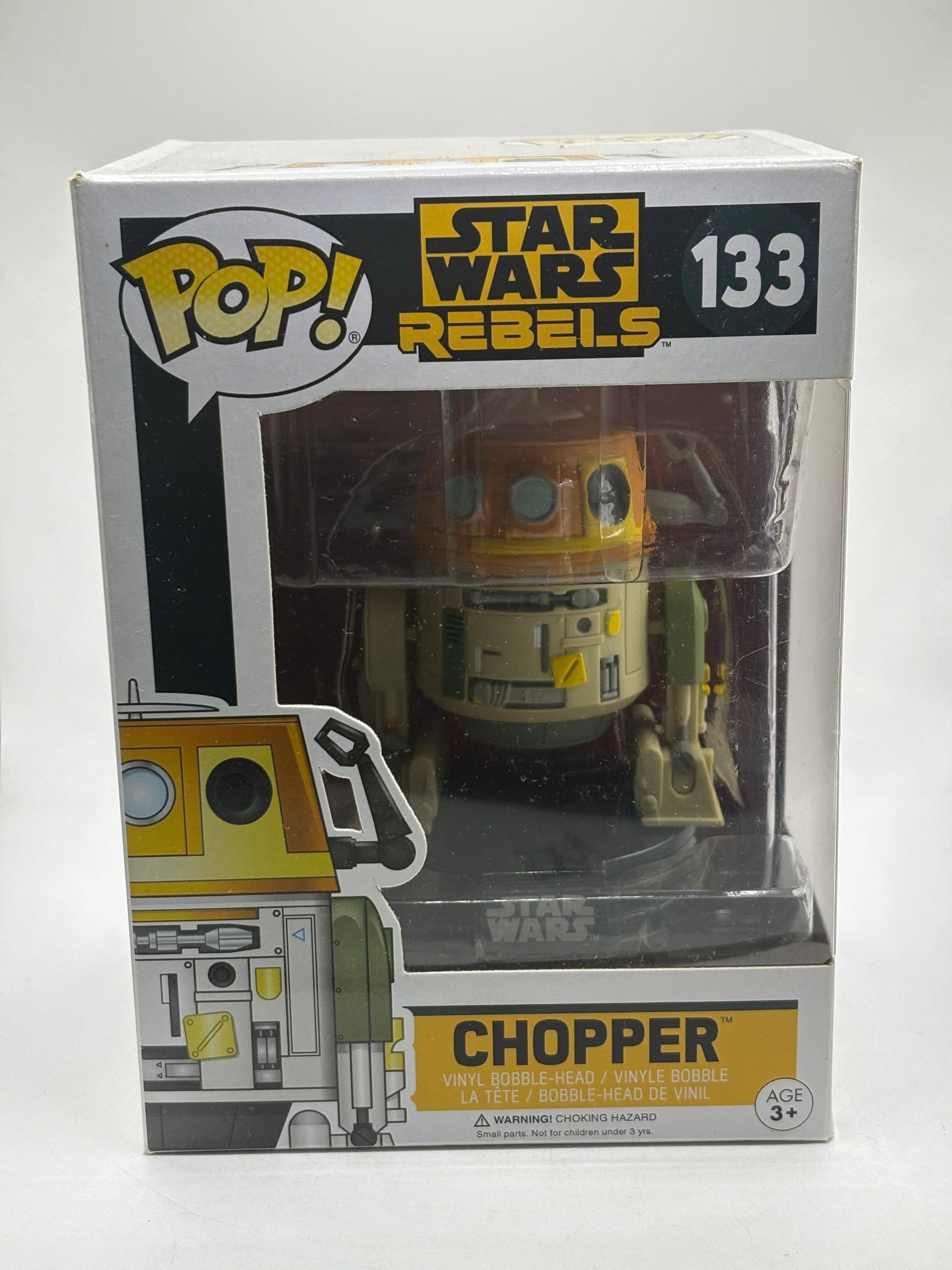 Funko POP! Star Wars Rebels #133 Chopper Vinyl Bobble Head FRENLY BRICKS - Open 7 Days image 1