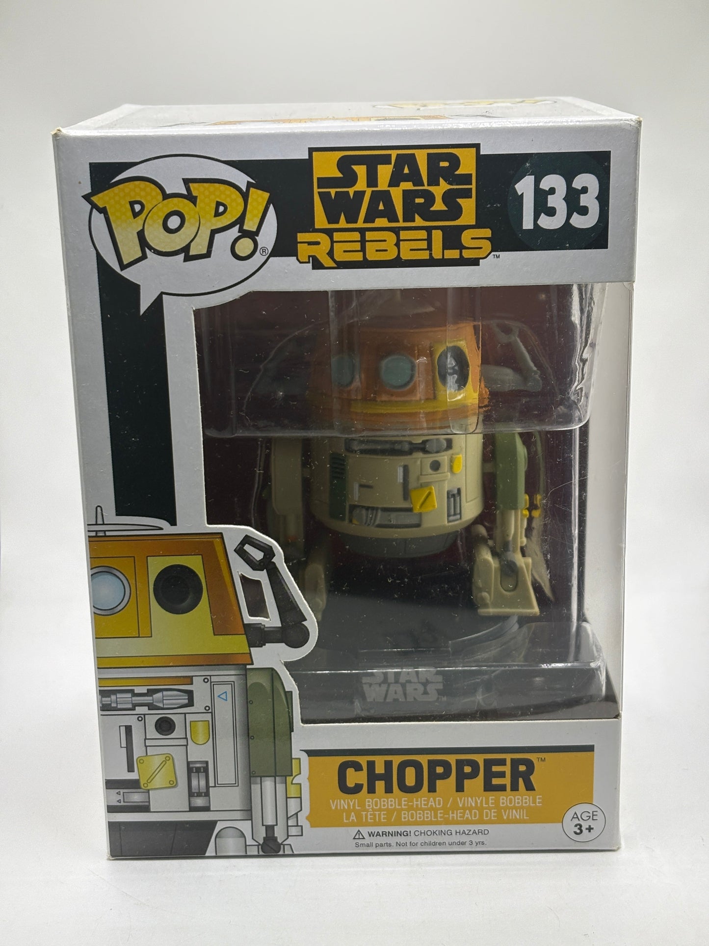 Funko POP! Star Wars Rebels #133 Chopper Vinyl Bobble Head FRENLY BRICKS - Open 7 Days