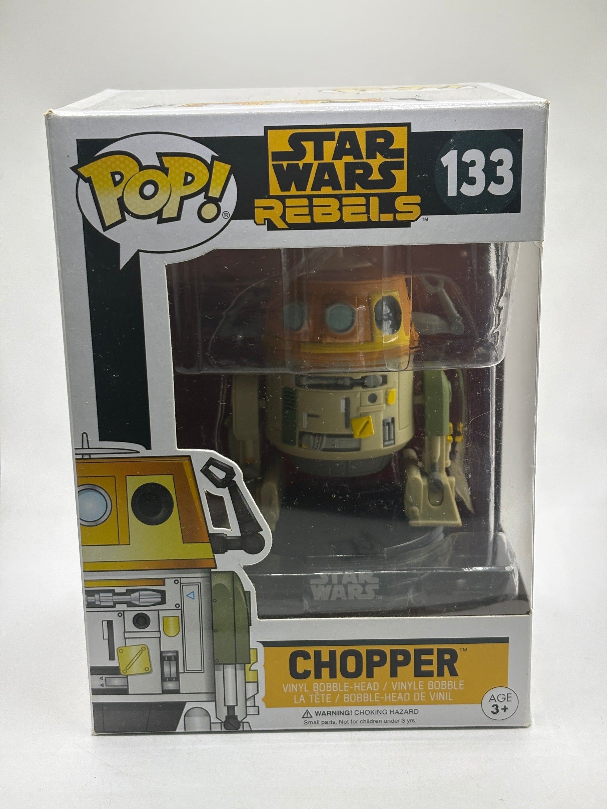 Funko POP! Star Wars Rebels #133 Chopper Vinyl Bobble Head FRENLY BRICKS - Open 7 Days