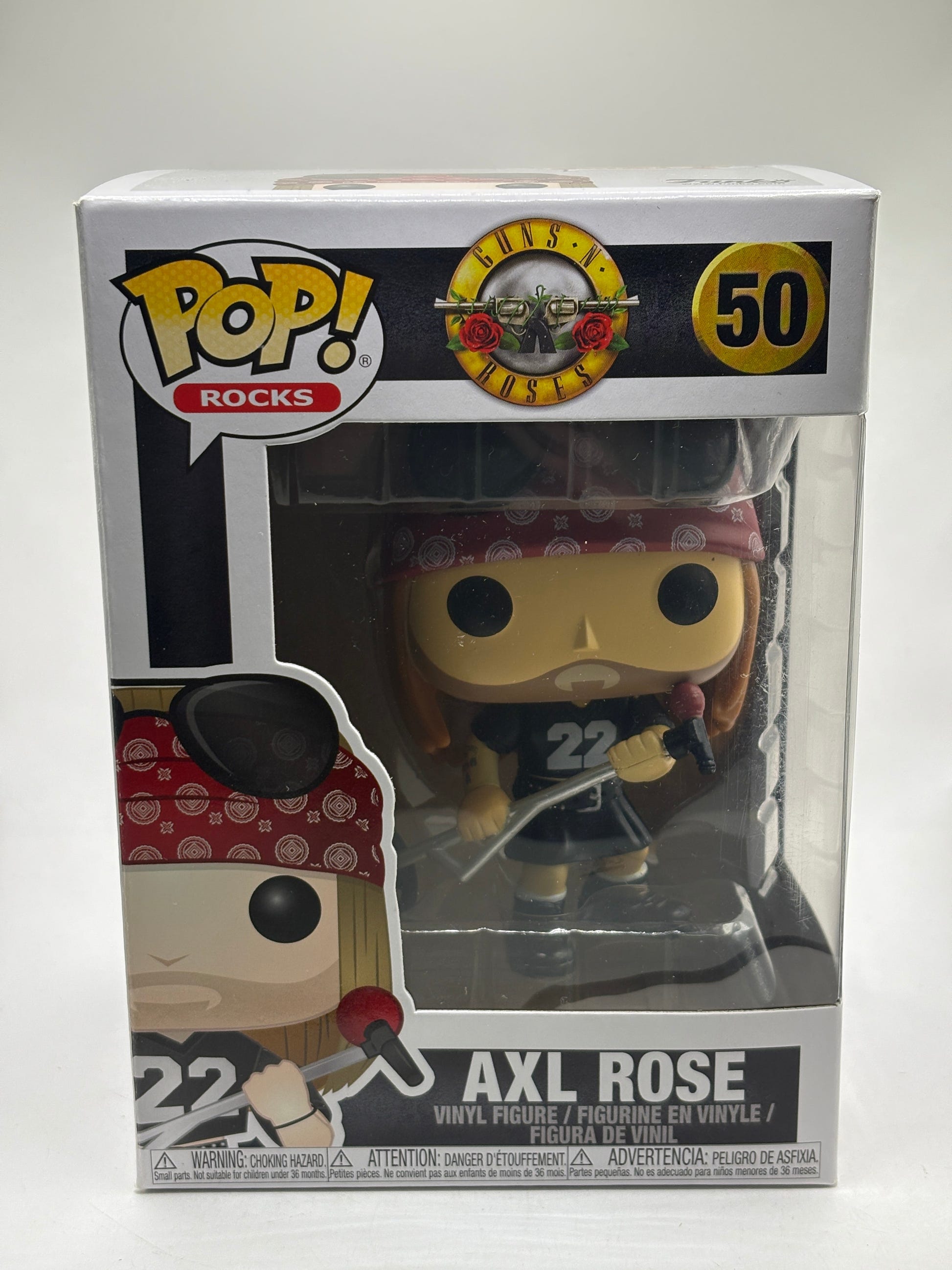 Funko POP! Rocks Guns n Roses #50 Axl Rose Vinyl Figure FRENLY BRICKS - Open 7 Days image 1