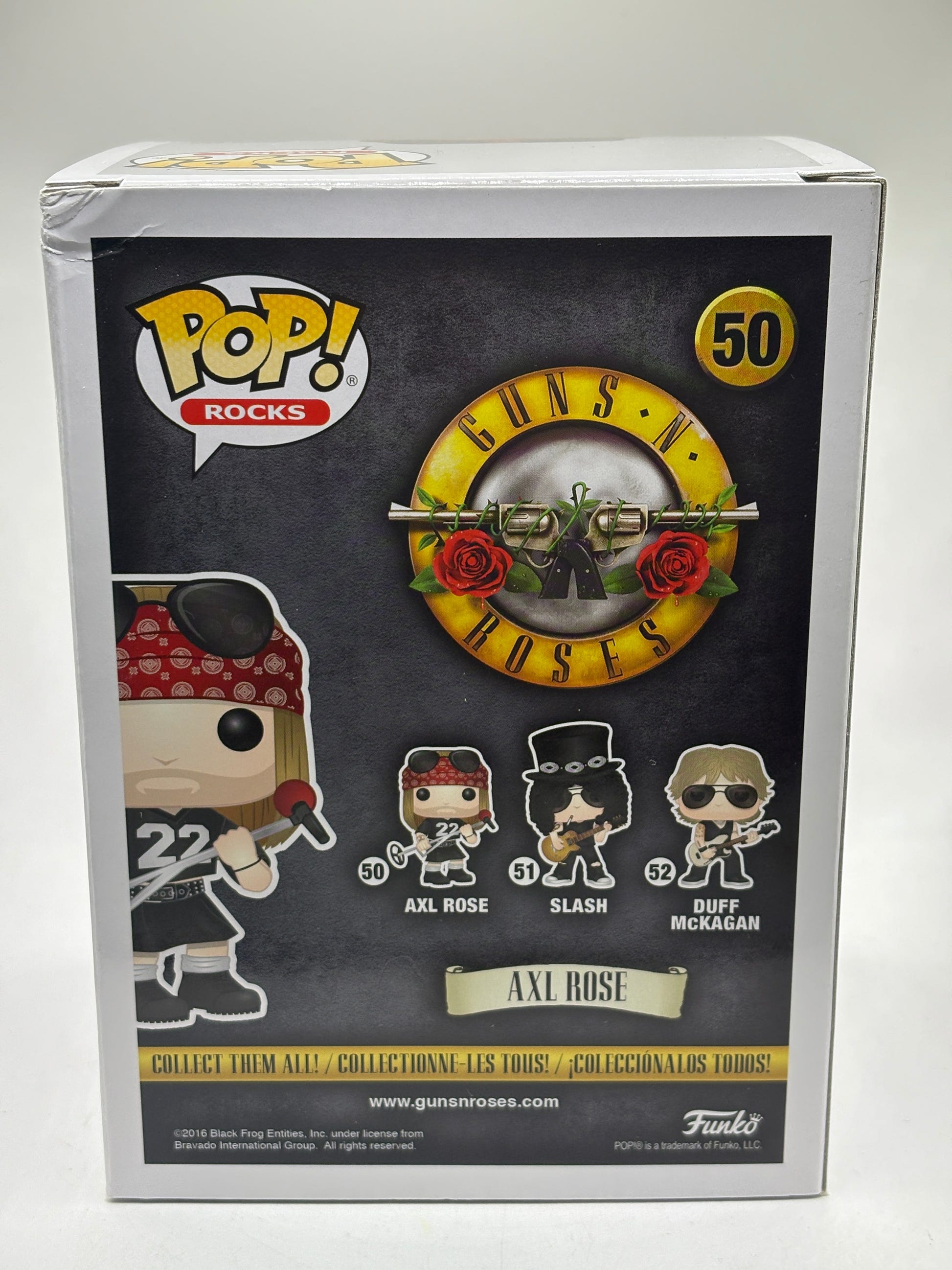 Funko POP! Rocks Guns n Roses #50 Axl Rose Vinyl Figure FRENLY BRICKS - Open 7 Days image 3
