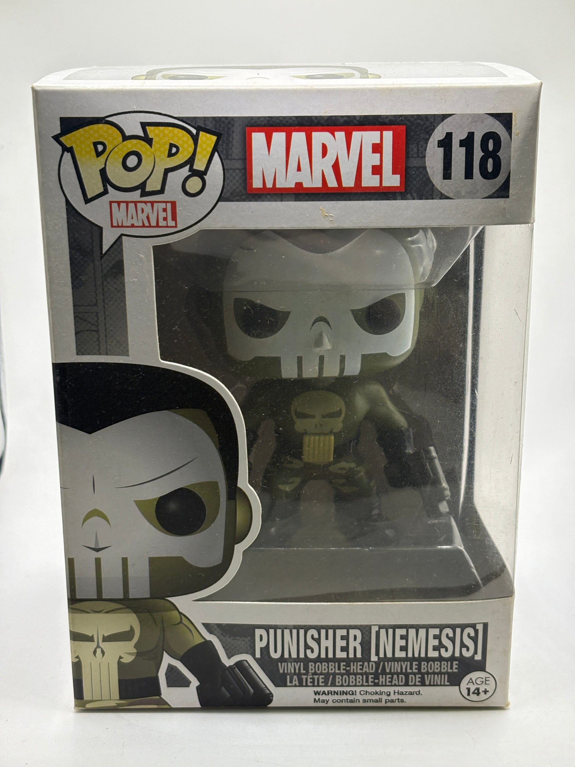 Funko POP! Marvel #118 Punisher [Nemesis] Vinyl Bobble Head FRENLY BRICKS - Open 7 Days image 1