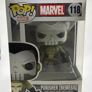 Funko POP! Marvel #118 Punisher [Nemesis] Vinyl Bobble Head FRENLY BRICKS - Open 7 Days