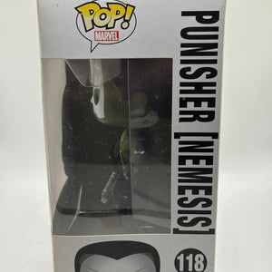 Funko POP! Marvel #118 Punisher [Nemesis] Vinyl Bobble Head FRENLY BRICKS - Open 7 Days