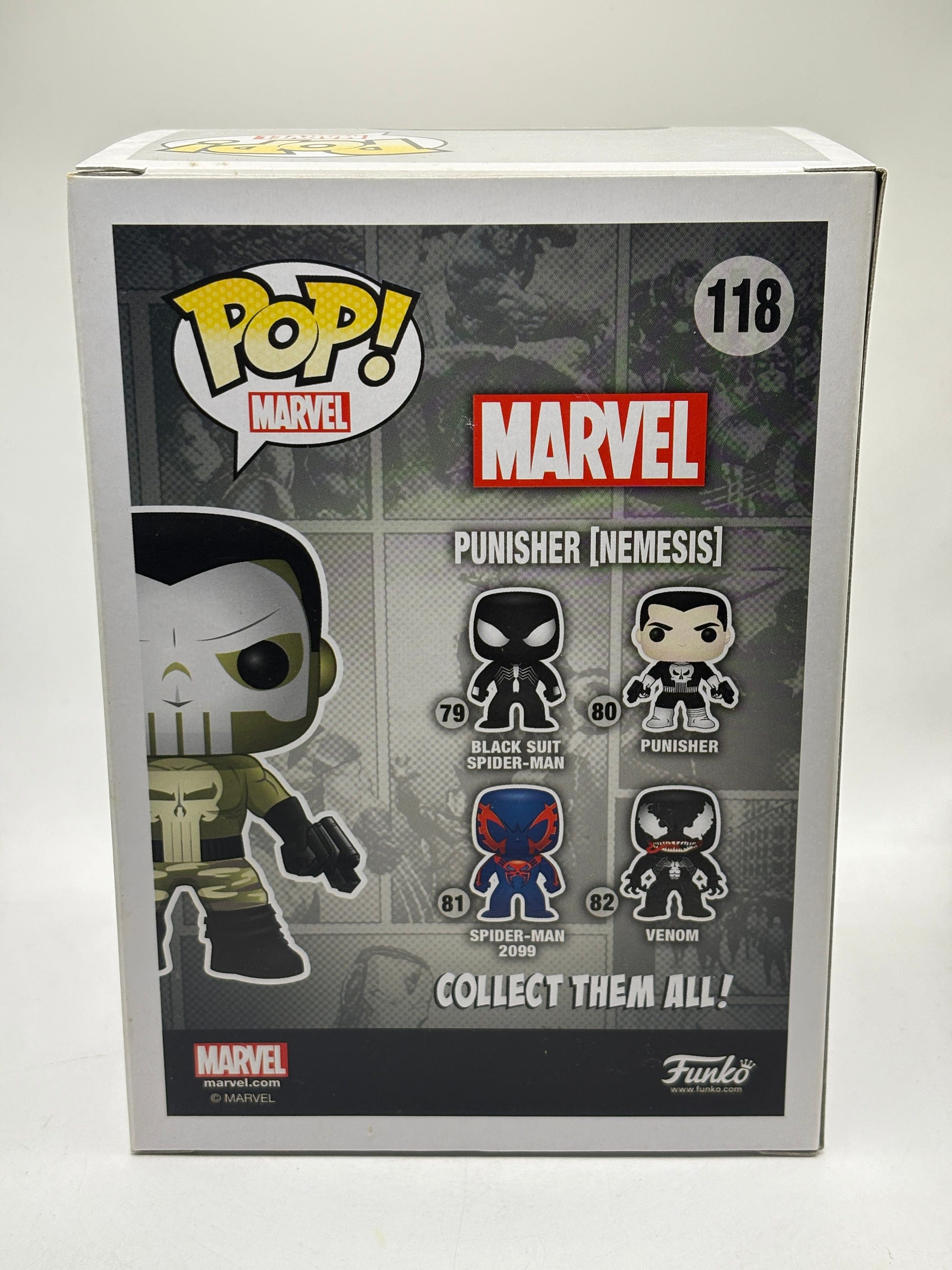 Funko POP! Marvel #118 Punisher [Nemesis] Vinyl Bobble Head FRENLY BRICKS - Open 7 Days image 3