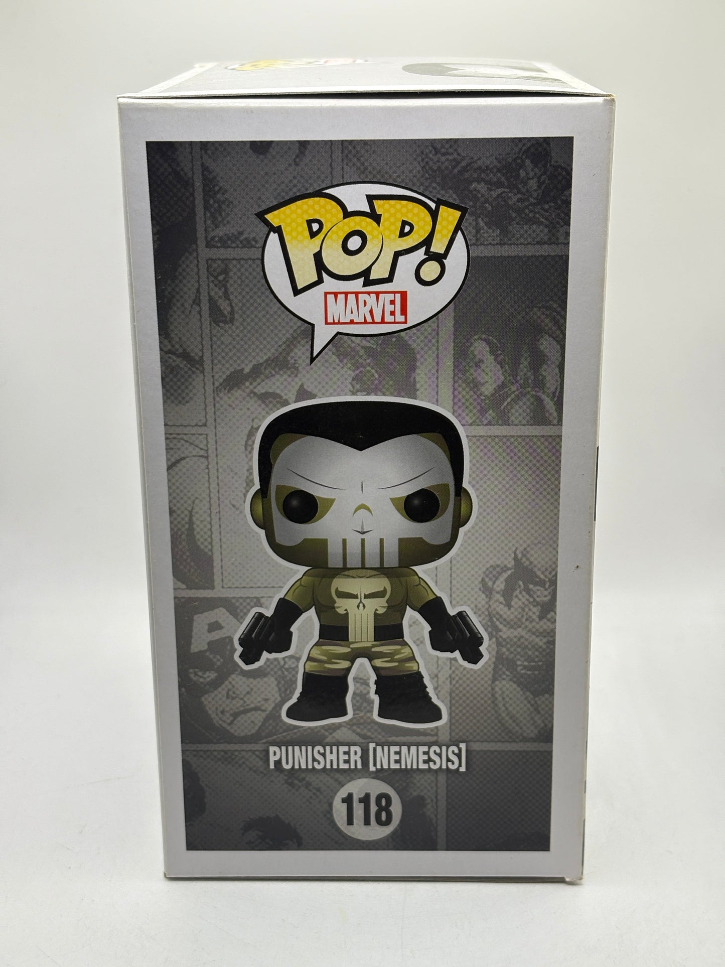 Funko POP! Marvel #118 Punisher [Nemesis] Vinyl Bobble Head FRENLY BRICKS - Open 7 Days