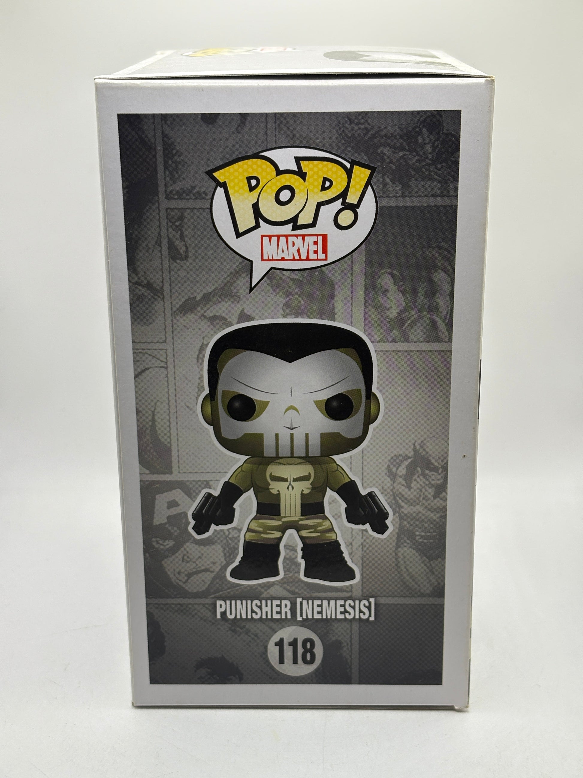 Funko POP! Marvel #118 Punisher [Nemesis] Vinyl Bobble Head FRENLY BRICKS - Open 7 Days
