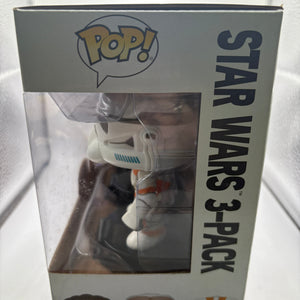 Funko Pop! Star Wars 3-Pack Tarfful Unhooded Emperor Utapau Clone Trooper FRENLY BRICKS - Open 7 Days