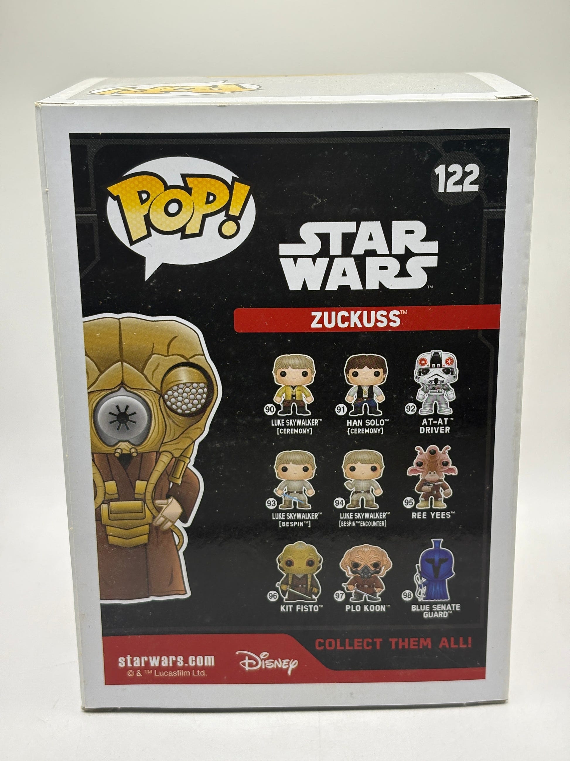 Funko POP! Star Wars #122 Zuckuss Vinyl Bobble Head FRENLY BRICKS - Open 7 Days image 3