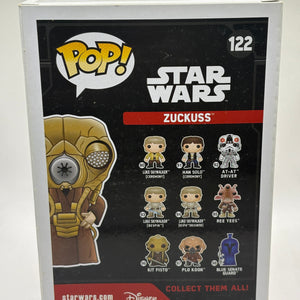 Funko POP! Star Wars #122 Zuckuss Vinyl Bobble Head FRENLY BRICKS - Open 7 Days