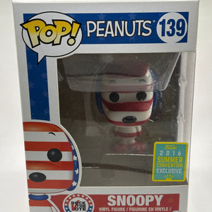 Funko POP! Peanuts #139 Snoopy 2016 Summer Convention Exclusive Vinyl Figure FRENLY BRICKS - Open 7 Days