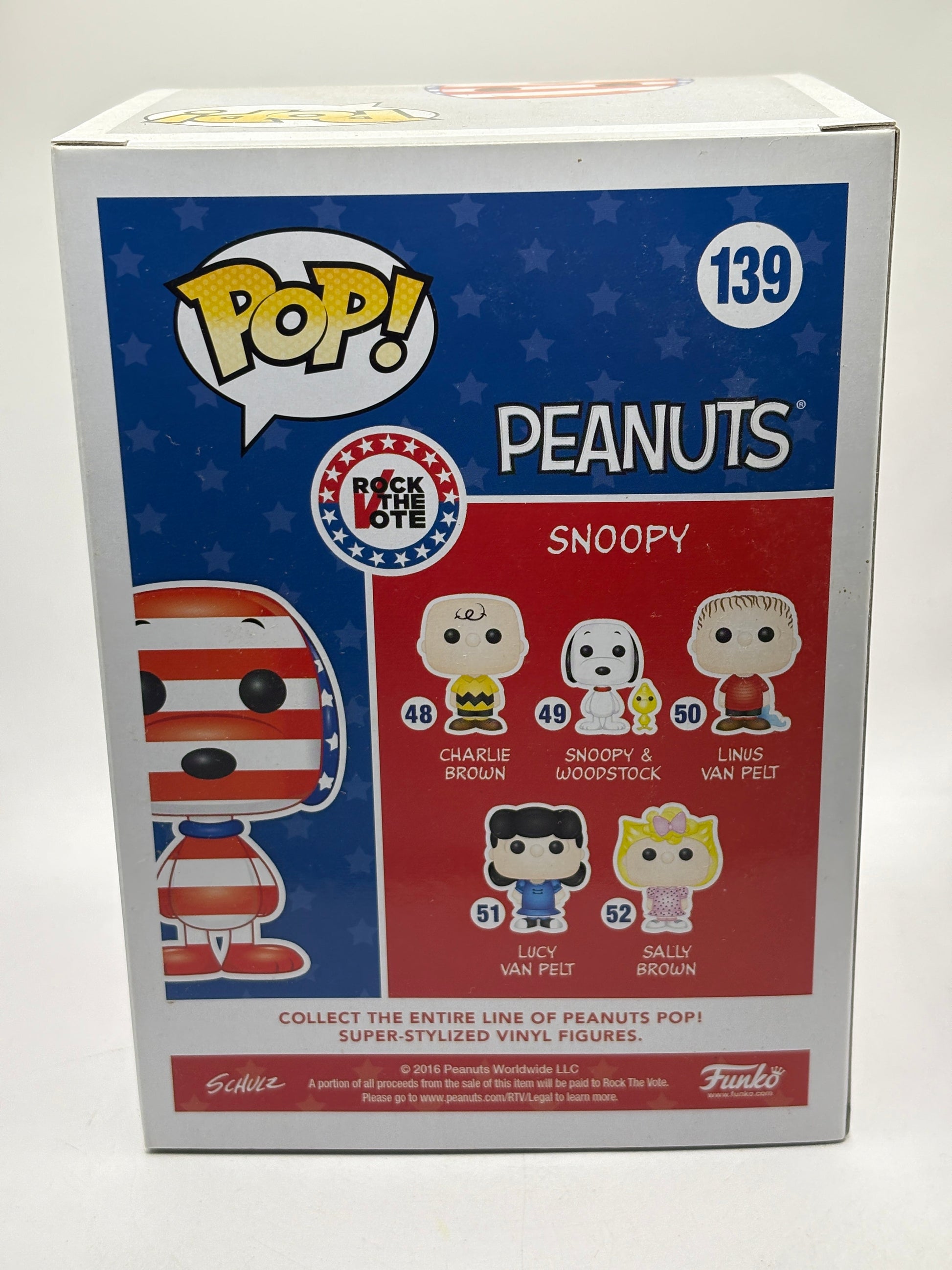 Funko POP! Peanuts #139 Snoopy 2016 Summer Convention Exclusive Vinyl Figure FRENLY BRICKS - Open 7 Days