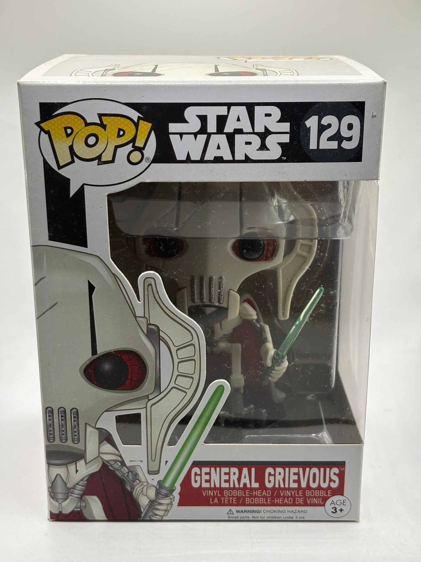 Funko POP! Star Wars #129 General Grievous Vinyl Bobble Head FRENLY BRICKS - Open 7 Days