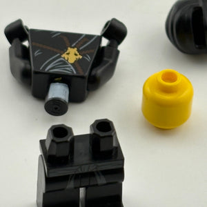 Lego Ninjago Minifigure - Cole njo006 Black Ninja OG minifigure FRENLY BRICKS - Open 7 Days