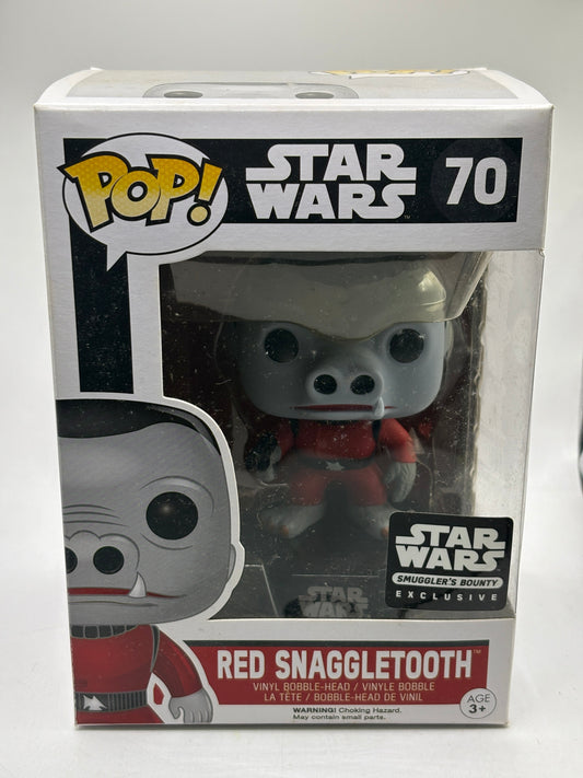 Funko POP! Star Wars #70 Red Snaggletooth Smugglers Bounty Exclusive FRENLY BRICKS - Open 7 Days