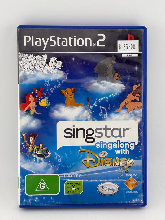Sony Playstation 2 Video Game - Singstar singalong with Disney FRENLY BRICKS - Open 7 Days