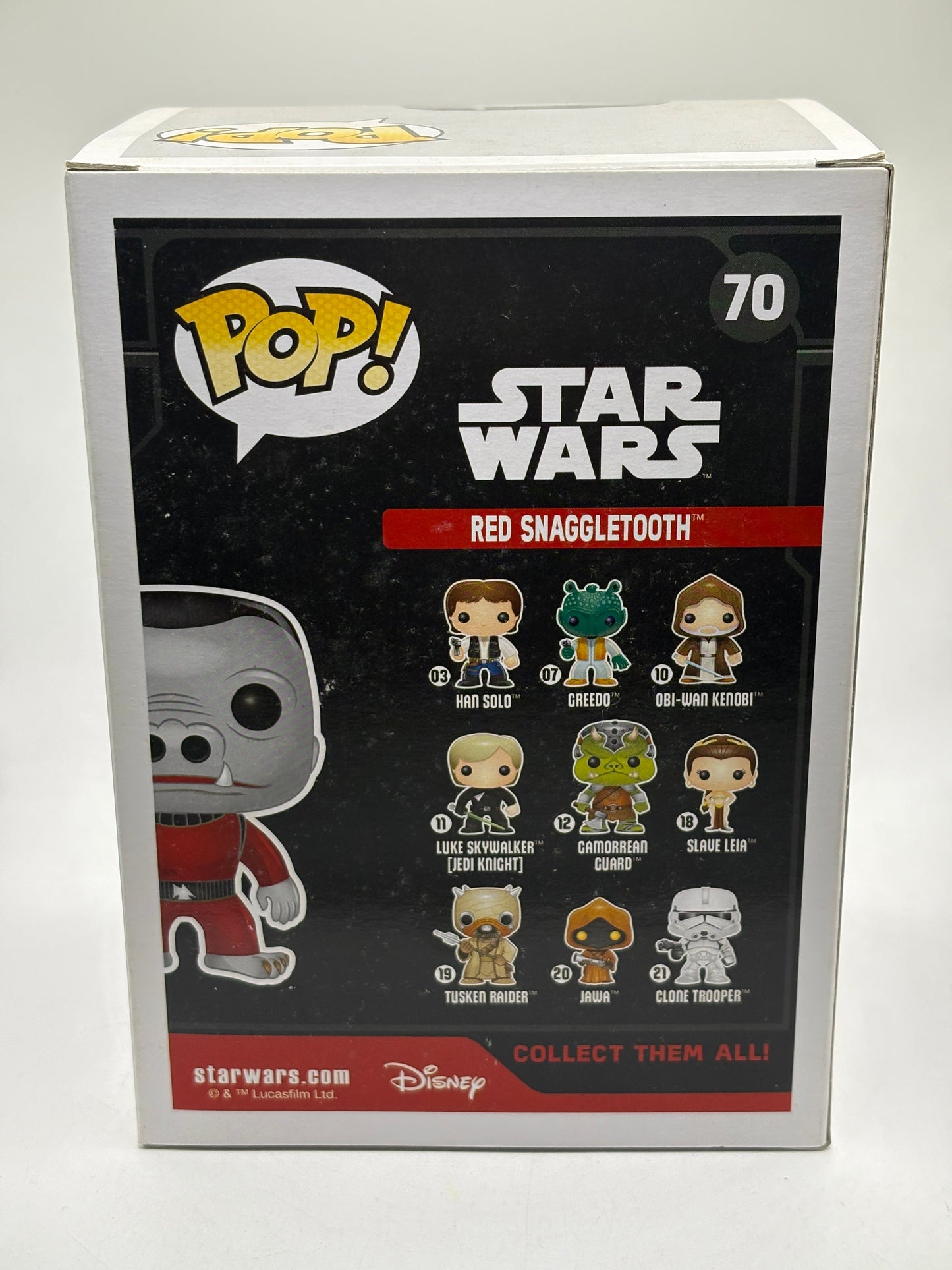 Funko POP! Star Wars #70 Red Snaggletooth Smugglers Bounty Exclusive FRENLY BRICKS - Open 7 Days